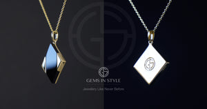 Gems In Style necklace with Onyx gemstone