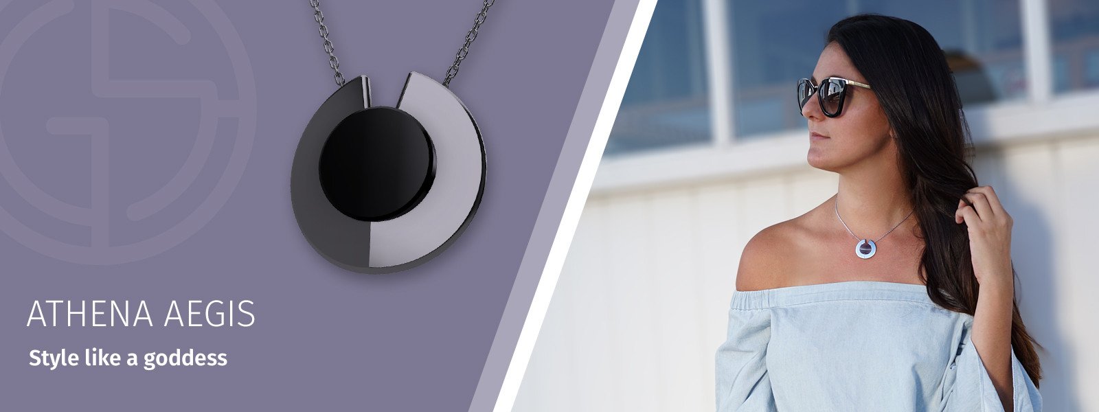 GEMS IN STYLE jewellery, Athena Aegis collection, natural gemstones, 925 Sterling Silver with Rhodium or 14K Gold plating. Modern Minimalist Gemstone Jewellery.