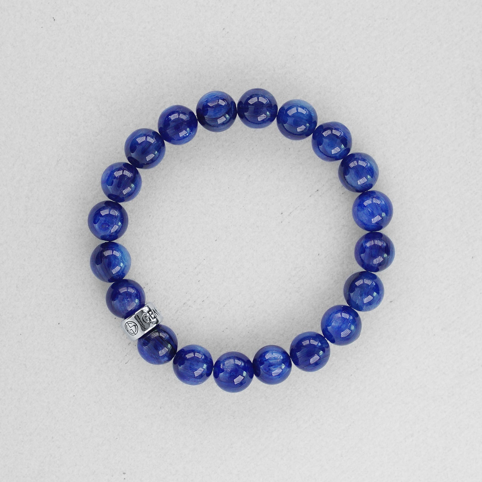 Gemstone Bracelets-Blue Agate, 3 Sizes – Lenny and Eva